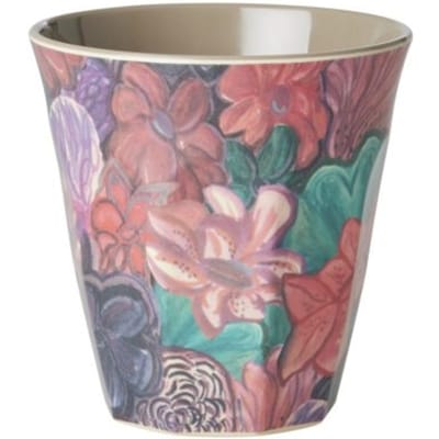 Rice melamine beker medium forest flower