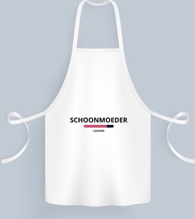 Akyol - schoonmoeder loading Keukenschort - Mama - ochtendkoffie laden - moeder cadeautjes - moederdag - verjaardagscadeau - verjaardag - cadeau - geschenk - kado - gift - moeder artikelen - 82 bij 71 cm
