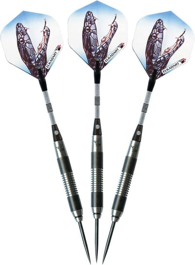 Tungsten Steeltip Darts Set 80% - 22 Gram - Inclusief Opberghoes