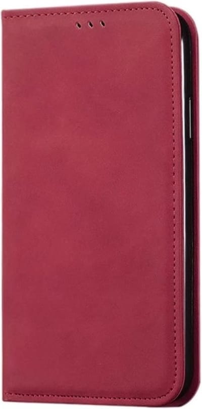 Geschikt voor Oppo A58 / A78 4G - Book Case - Magnetisch - kaartsleuven - Portemonnee Folio Stand hoesje - Rood