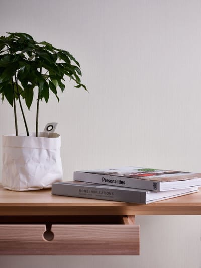Effen behang Uni behang Vliesbehang Grijs Wit 785527 | Koop nu voordeling behang