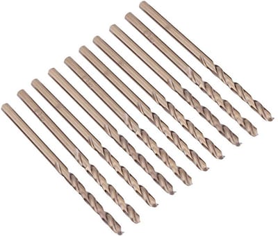 HSS-CO Metaalboren Set 1.0 mm tot 5.0 mm voor RVS en Metaal