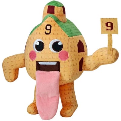 Voler Un Cerveau Pourri Figurine Mignonne N°9 Maison Jouet en Peluche Périphériques de Jeu Peluches 25CM Poupées en Peluche Jouets Anime Cadeaux de Noël 21CM-25CM