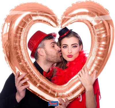 Folat Original - Selfie frame hart rose gold