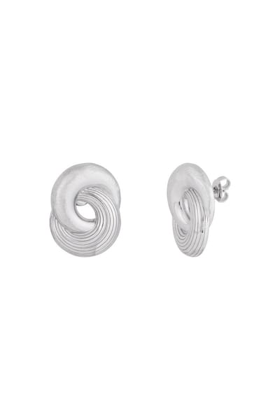 infinity twist earrings