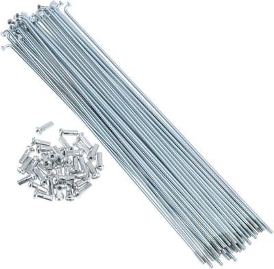 36 Set 13G Fietspaken 210mm Galvanized Carbon Steel voor Fietsvelgen - Duurzaam en Betrouwbaar