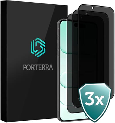 Screenprotector 3 Stuks - Geschikt voor Apple iPhone Air - Privacy Filter - Beschermglas - Gehard Glas - Tempered Glass - Screen Protector