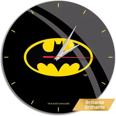 Wandklok - DC Comics Batman Logo