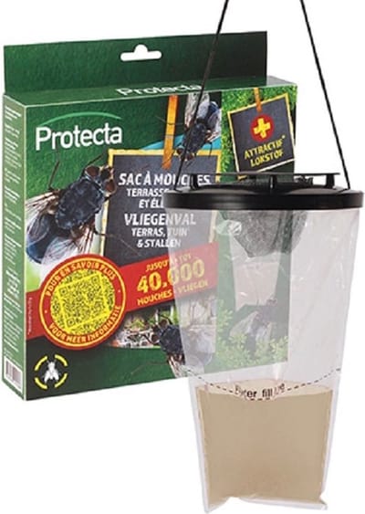 Protecta Vliegenvangzak met wateroplosbare lokstof Standaard