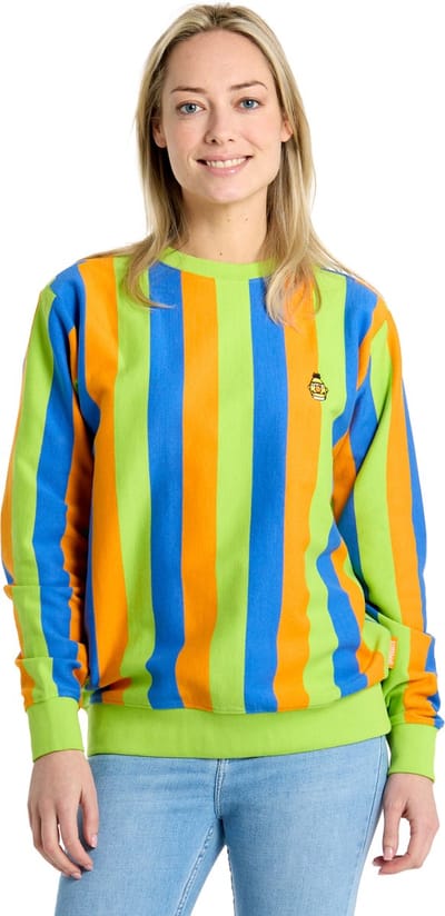 OppoSuits Bert™ Sweater - Unisex Sesamstraat Trui - Kleding voor Bert & Ernie Outfit - Lange Mouwen - Carnaval - Groen, Blauw, Geel - Maat: M