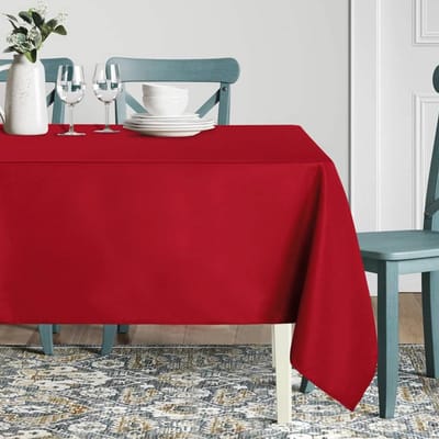 Dailygoods- Tafelkleed Waterdicht - Afveegbaar - Rechthoekig 137x200 cm - Polyester - Duurzaam - Voor 6 tot 8-zits Eettafel - Tafelhoes