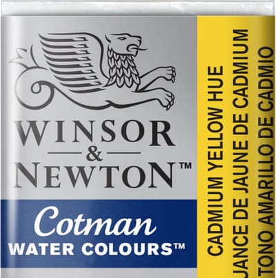 Winsor & Newton Cotman Watercolours watergedragen verf Geel 1 stuk(s)
