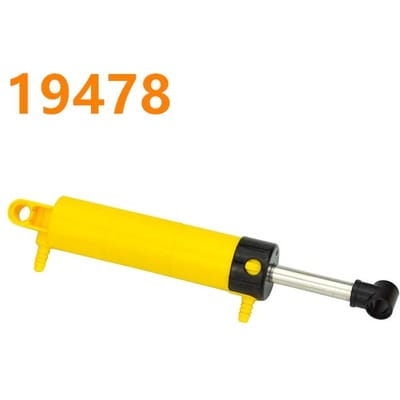 MOC Stenen Technische Onderdelen Pneumatische Pomp Klein (6L) V2 met Versterkte Cilinder 47225 19478 4697 Compatibel Met 8800 Blokken