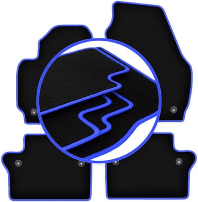 CARLUX-BLUE automatten voor: Volvo S80 II sedan (2010-2017)