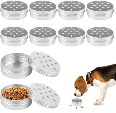 MTTProducts - Dog Training Accessories - Geurtraining - aluminium - Zilver
