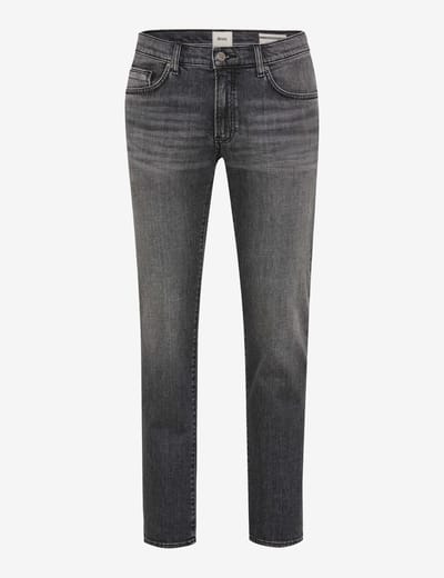 Brax Heren Jeans  Style CHUCK GREY USED, denim mediumgrijs, maat 33/32