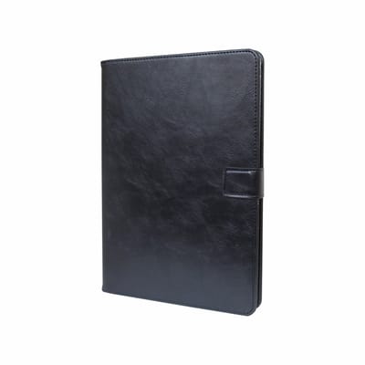 Hoesje geschikt voor Apple iPad pro 12.9 (2020) Rico Vitello Excellent Wallet case/book case hoesje kleur Zwart