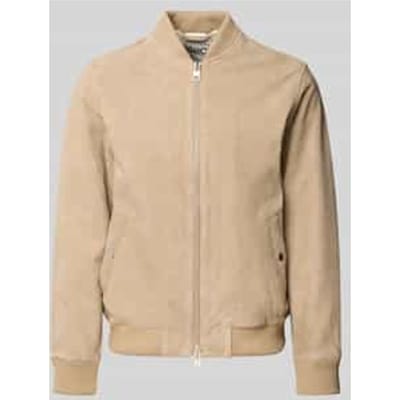Regular fit wildleerjacks van puur geitenleer Model 'ARCHIVE'