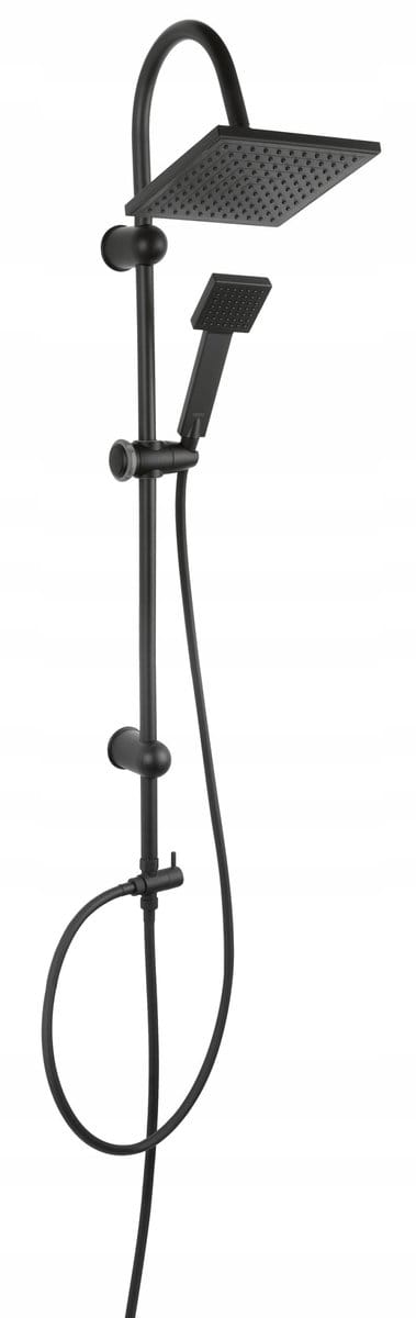 Ferro Squerto Zwart Opbouw Doucheset - Modern en Compleet