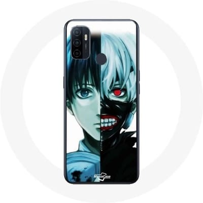 Oppo A53 Tokyo Ghoul-gezichtshoesje