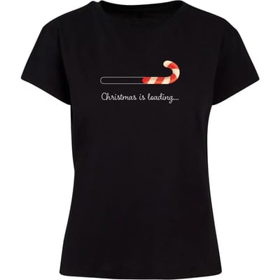 T-shirt dames Merchcode Christmas Loading