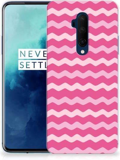 OnePlus 7T Pro TPU bumper Waves Pink
