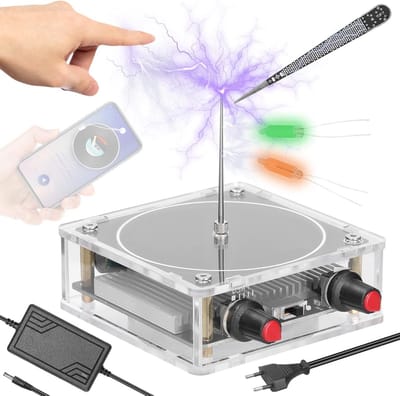 Speaker Coil Bluetooth Luidspreker met Kunstmatige Bliksem Generatie voor Wetenschappelijke Ervaringen en Educatieve Demonstraties