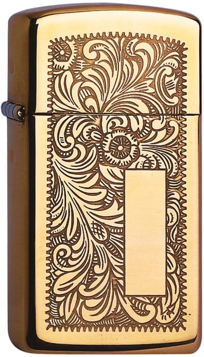 Zippo aansteker Venetian Brass Slim