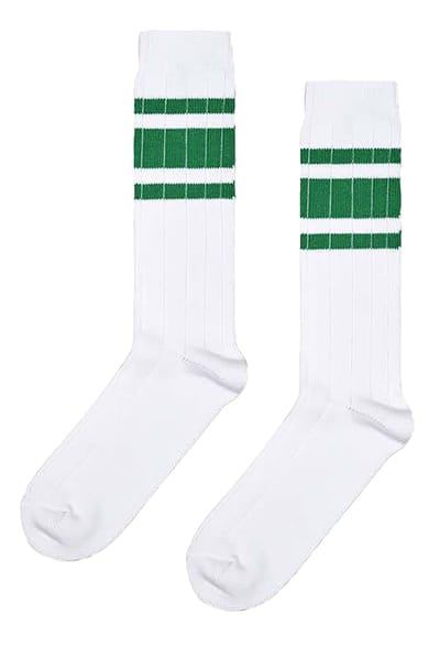 1 Pack Grappige Chunky Sokken | Happy Socks | Grappige Geribbelde Sokken - Groen