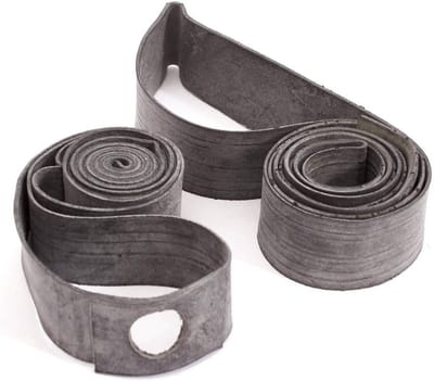 Lichte Velgband voor BMX Fiets - 20mm Breed, Zwart - Paar van Slechts 21g - Geschikt voor Autoventiel (AV)