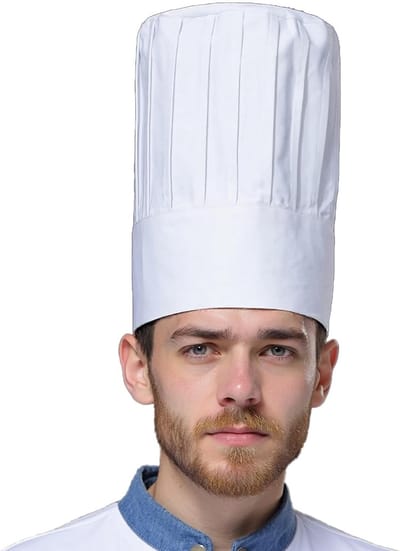 Verstelbare Unisex Chef Hoed voor Volwassenen - Comfortabele Kookuniform Hoed voor Koks, Bakkers en Catering