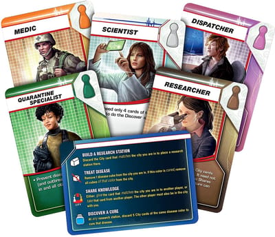 Z-Man Games Pandemic - Engelstalig bordspel - Ontdek de geneesmiddelen