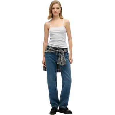 Superdry - Fijngeribd camitopje - Dames - Vesten