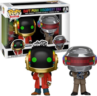 Daft Punk Daft Punk Discovery Era (Pop! Rocks) vinylfiguren Unisex Funko Pop! - Neutraal - Standard