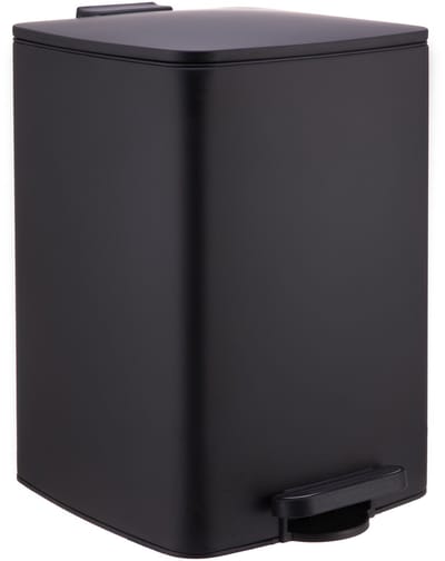 Pedaalemmer - 20 liter - keuken - zwart