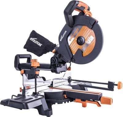 EVOLUTION - Evolution RAGE3R255 SMS3 Radiaal Afkortzaag 255 mm | 80 x 300 mm - DIA 255 MM - 2000W - 20KG
