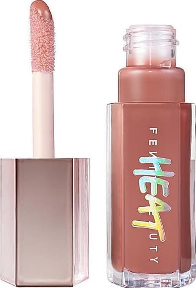 Fenty Beauty by Rihanna Gloss Bomb Heat Universal Lip Luminizer + Plumper - # 03 Fenty Glow Heat (Doorzichtig Rose Nude) 9ml/0.3oz 03 Fenty Glow Heat (Sheer Rose Nude) white