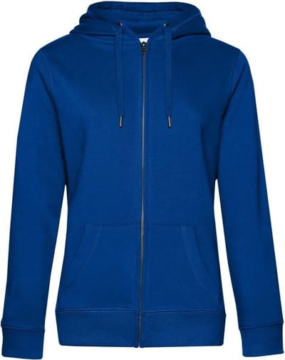 B&C Vrouwen/dames Koningin Hoodie (Koningsblauw)