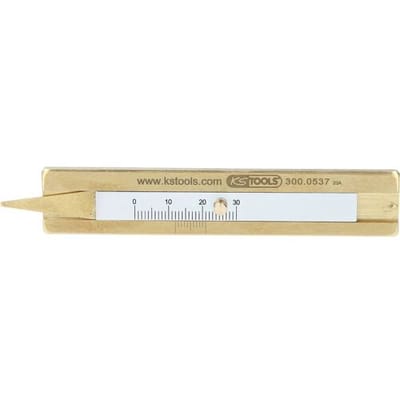 KS Tools 300.0537 Bandenprofieldieptemeter 0 - 30 mm