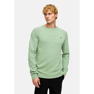 Kronstadt Po29417 larson crew neck knit ks35001 hedge green