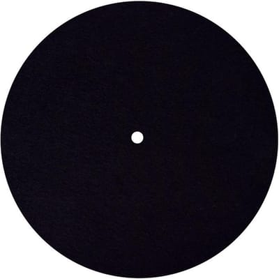 Antistatische Slipmat voor Draaitafels en Platenspelers