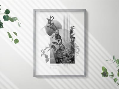 Coloray Zilveren Fotolijst - Zilveren Fotolijst - 60x80 cm - Fotolijst Voor Aan De Muur - Zilveren Fotolijst Voor Grafiek - Minimalistische Fotolijst - Fotolijst Voor Woonkamer - Design Fotolijst - Fotolijst Voor Kunstwerk