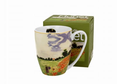 Duo Mok Klassiek Klaprozenveld - C. Monet, Porselein, 360ml
