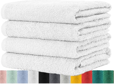 Dailygoods- Handdoeken Set van 4 - 50 x 100 cm - 100% Katoen - Badstof - Absorberend - Slijtvast - Öko-Tex Certificering - Badhanddoeken