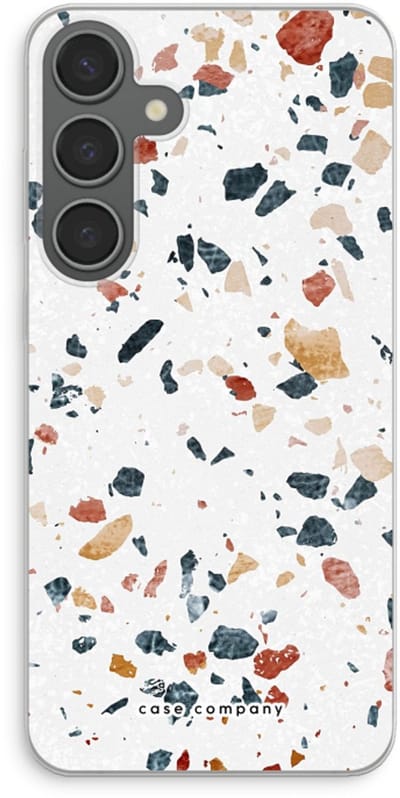 Case Company® - Hoesje geschikt voor Samsung Galaxy S24 Plus hoesje - Terrazzo N°4 - Soft Cover Telefoonhoesje - Bescherming aan alle Kanten en Schermrand