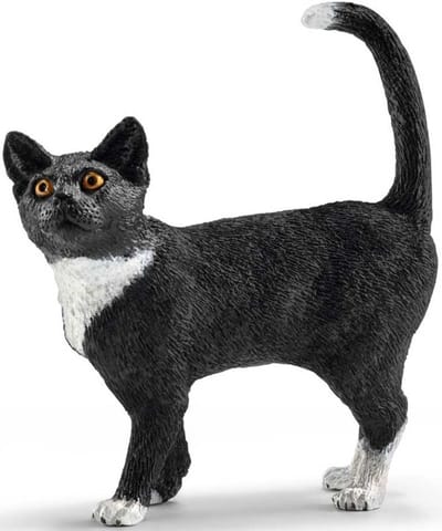 Schleich Kat staand 13770 - Poes Speelfiguur - Farm World - 5,5 x 2 x 6 cm