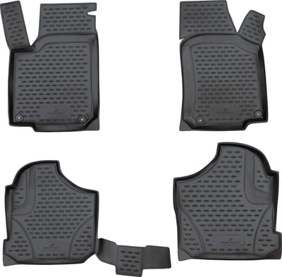 Walser Rubberen Voetmatten XTR geschikt voor VW Golf IV (1J1) 08/1997-12/2007 - Golf IV Variant (1J5) 05/1999-06/2006