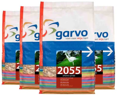 Garvo Vogelvoer Alfamix Pride (205540) - 4 x 4 kg - Voordeelverpakking