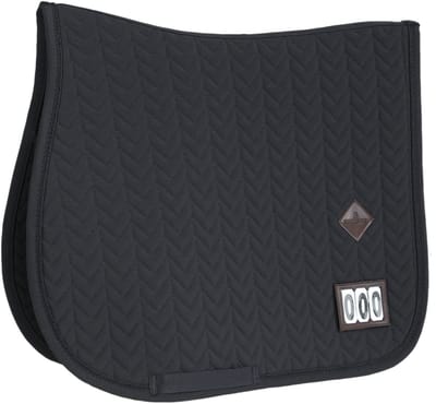 Kentucky Horsewear - Zadeldek Fishbone Competition - Zwart