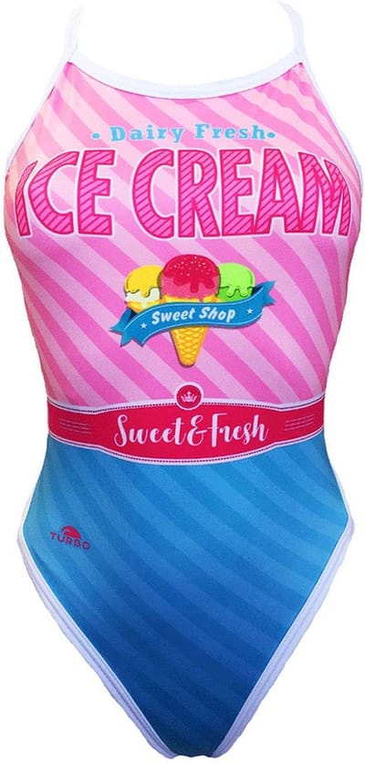 Turbo Revolution Sweet&fresh Zwemkleding Blauw,Roze 5-6 Years Meisje